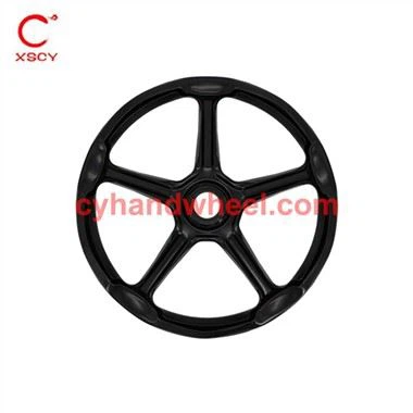 Vesiventtiilin leimaus käsipyörä